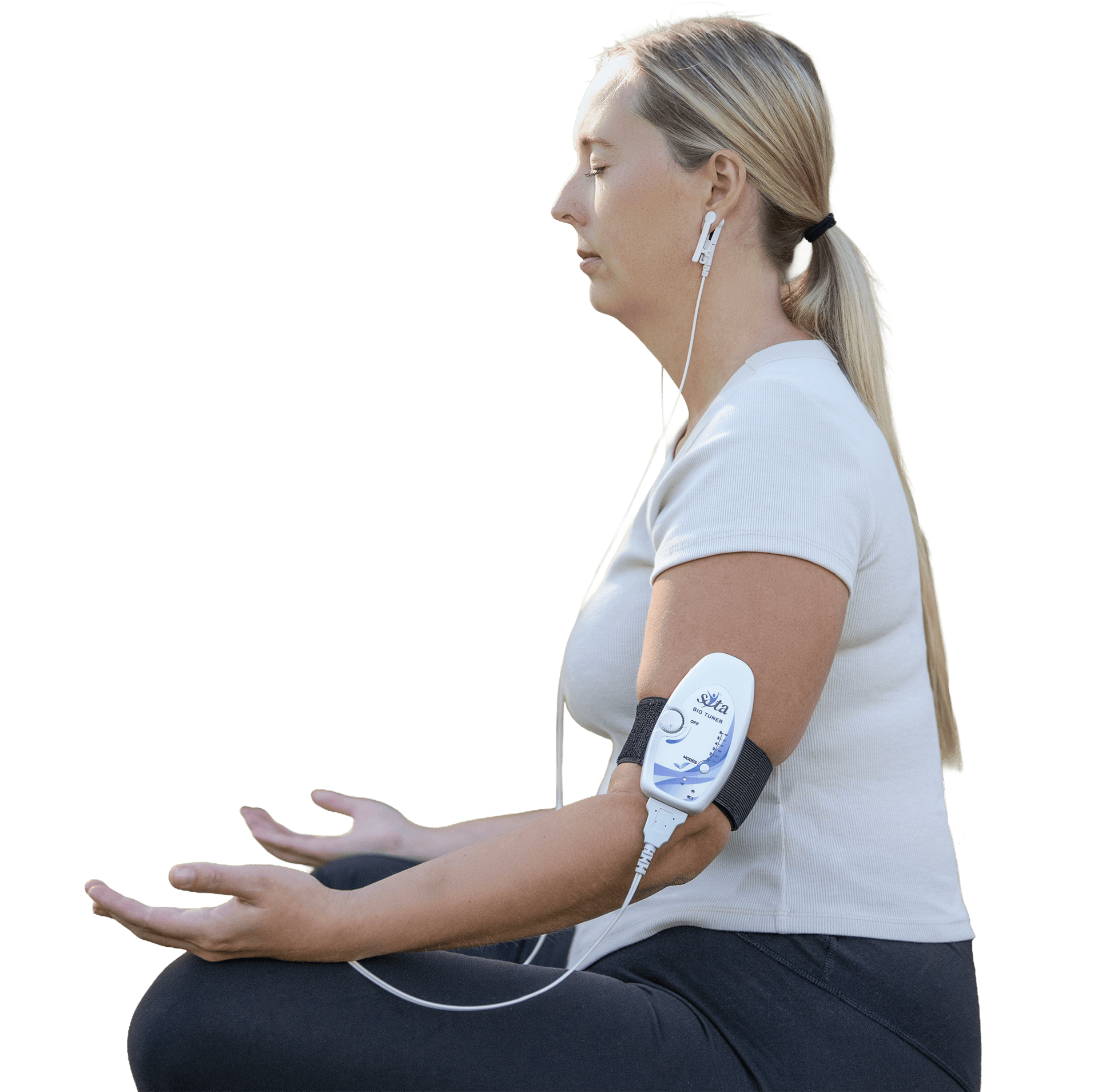 A Bio Tuner with its earclips