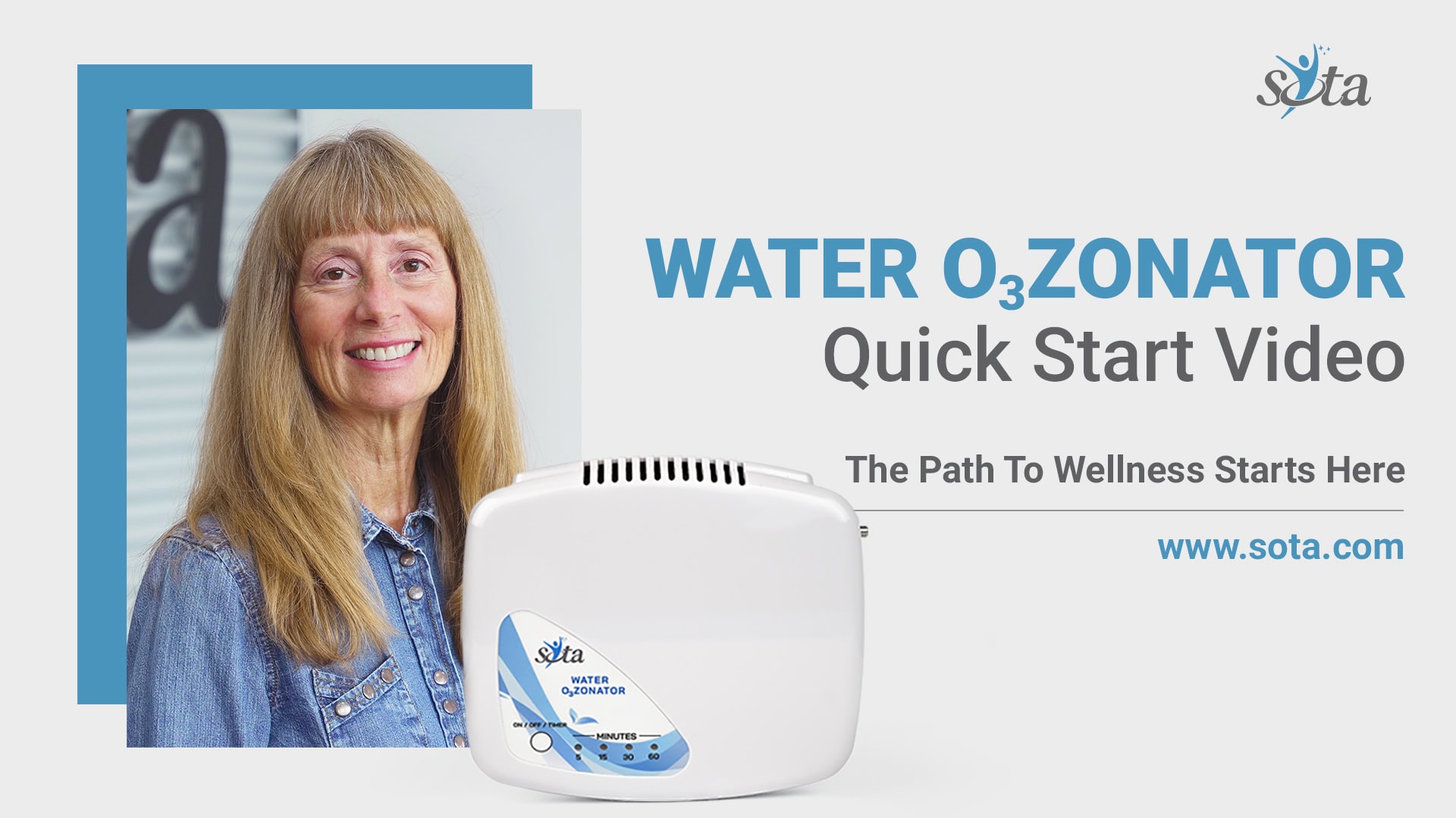 Quick start video: Water O3zonator.